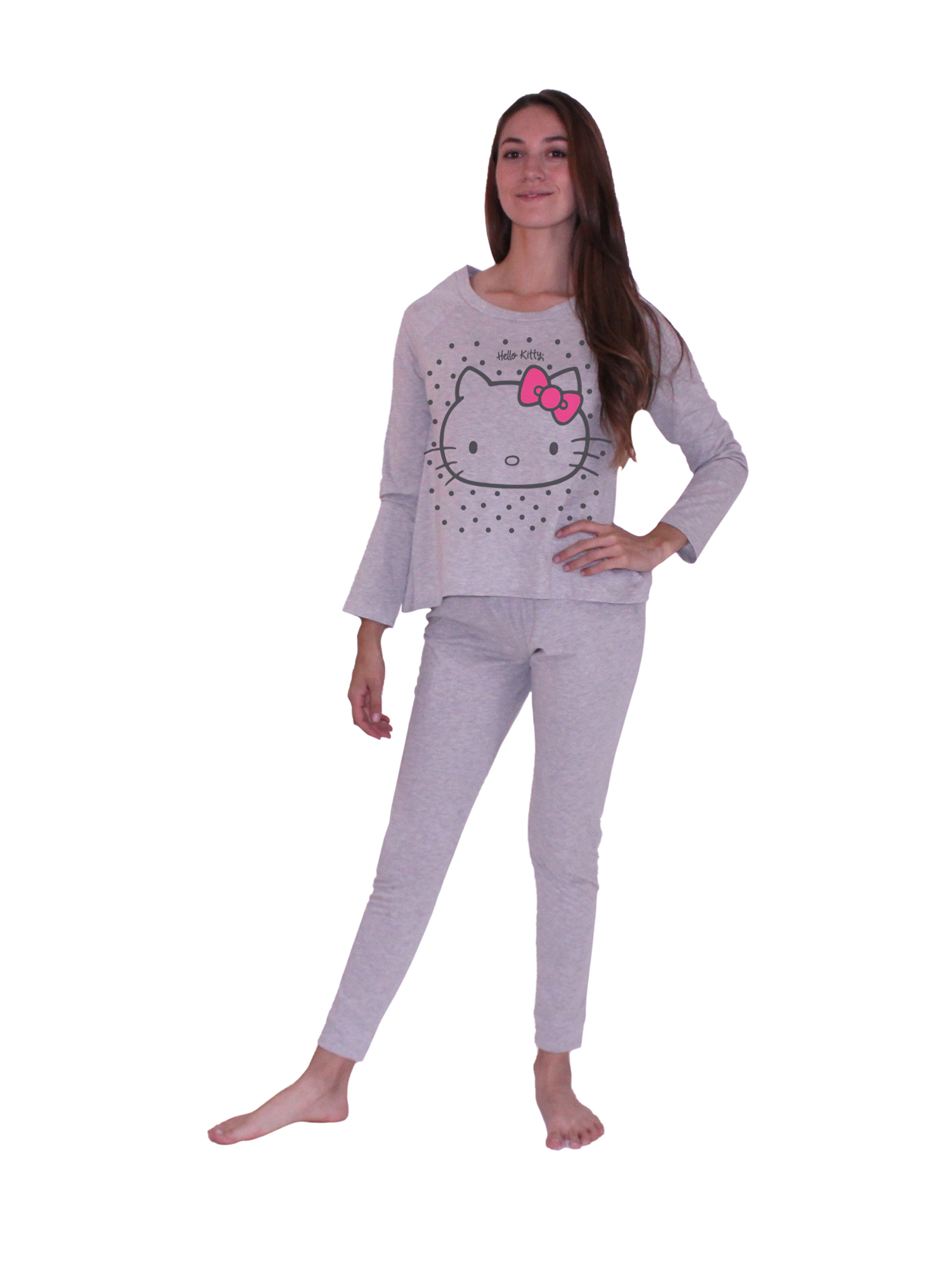 Engañoso Separar Microprocesador Pijama Mujer Algodón Estampado Hello Kitty - Tiare